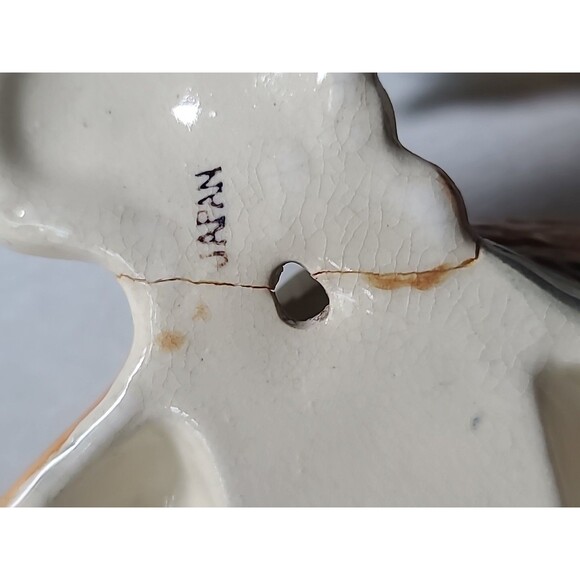 Ceramic Wild Duck Wall Pocket Planters Vintage, READ Description - Picture 9 of 10